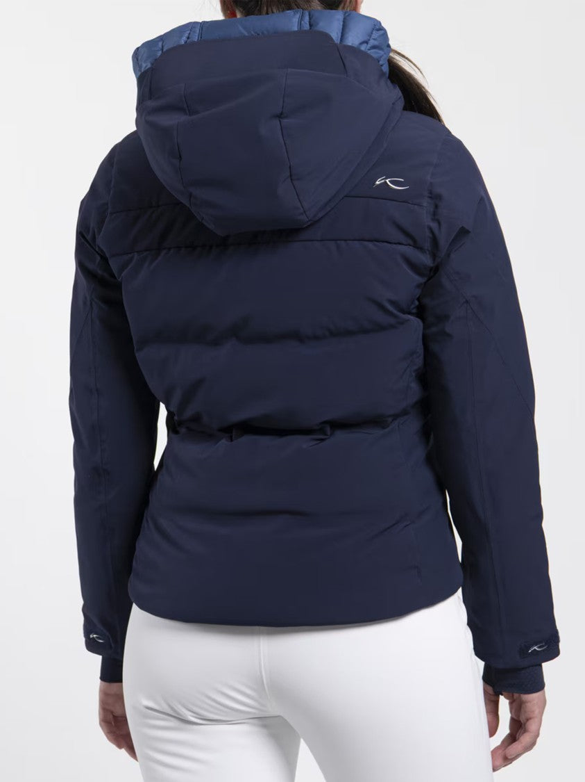 Kjus Black Capture Fitted Padded Jacket