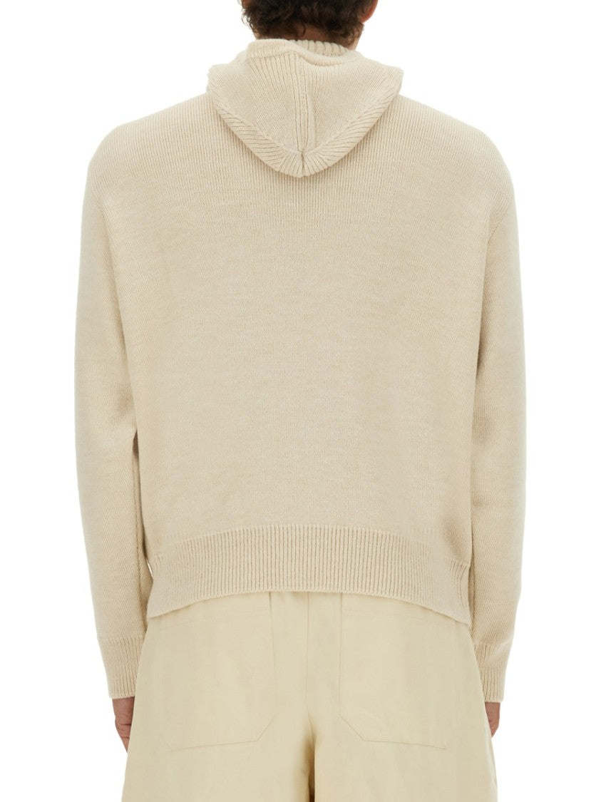 Lemaire Relaxed Fit Hooded Sweater