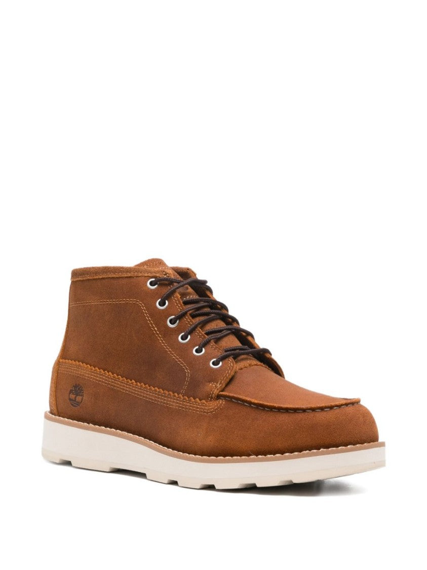 Timberland Brown Leather Ankle Boots
