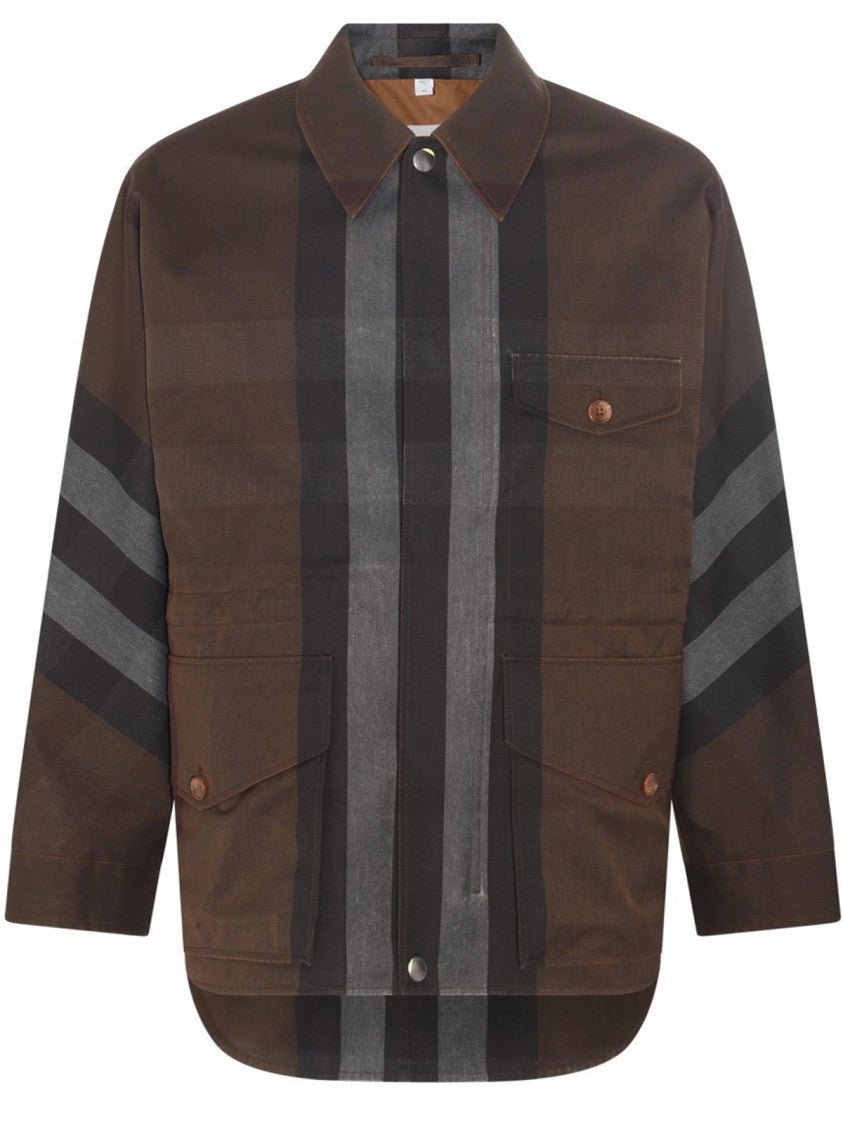 Burberry Brown Twill Jacket