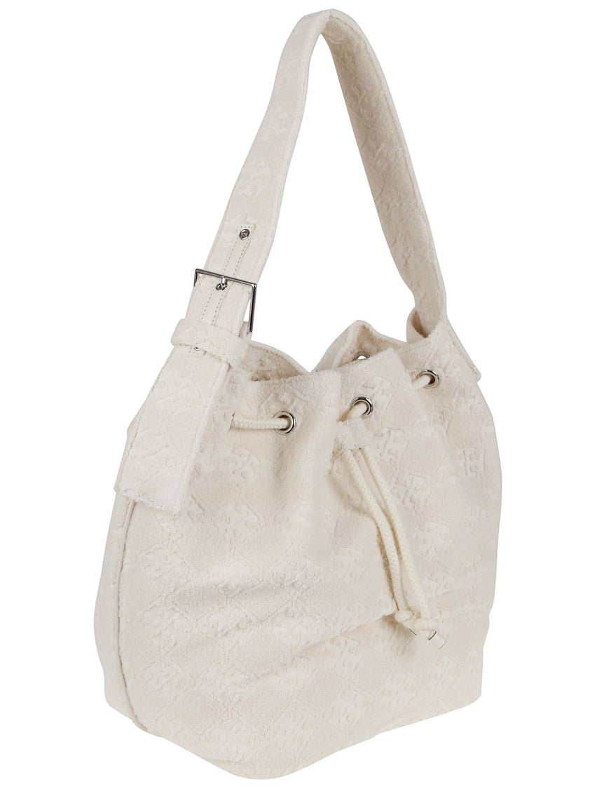 Tory Burch Premium Cotton Blend Crossbody Bag