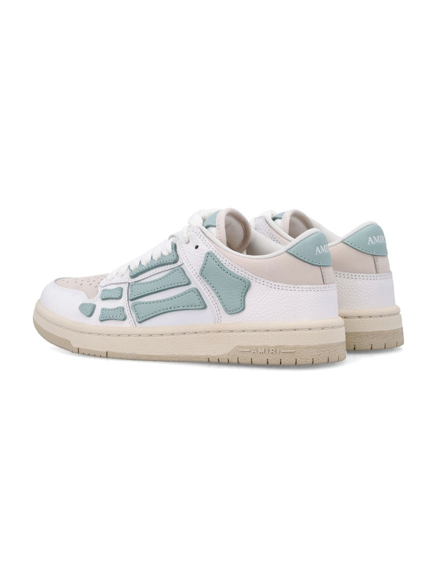 Amiri Skel Low Top Skeletal Sneakers