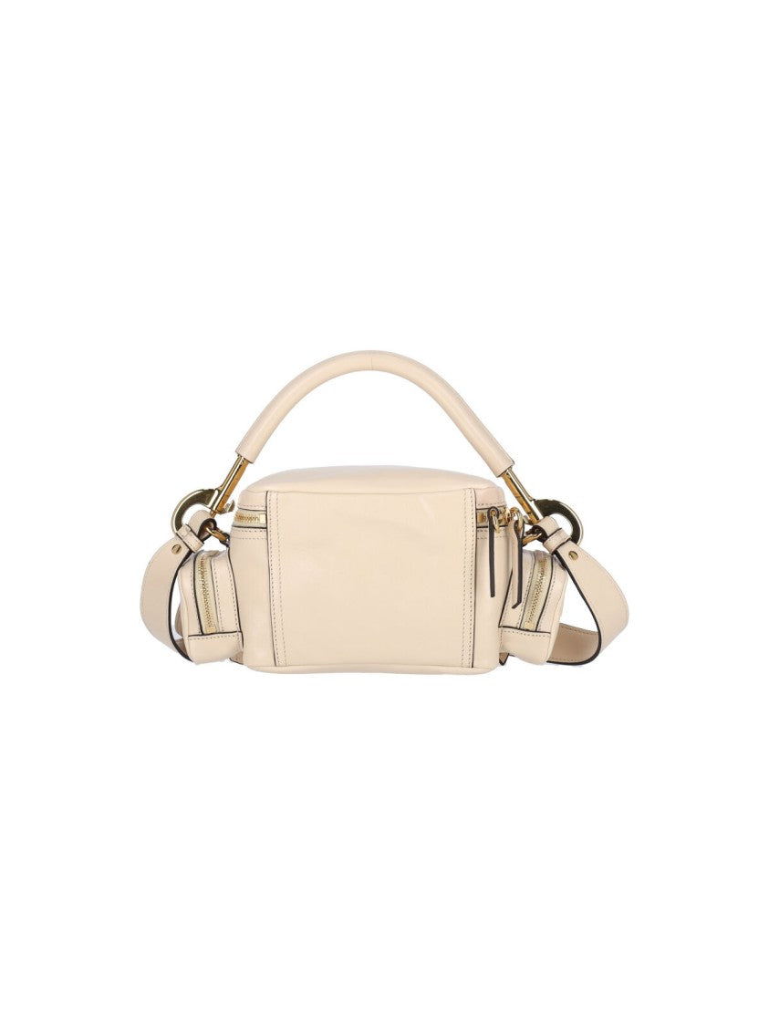Chloé Small "Camera Bag" – Beige