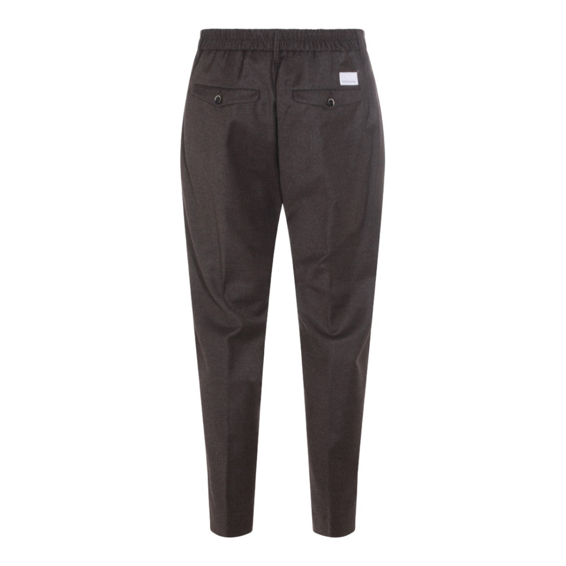 Nine In The Morning Tailored Brown Trousers With Straight Leg Design