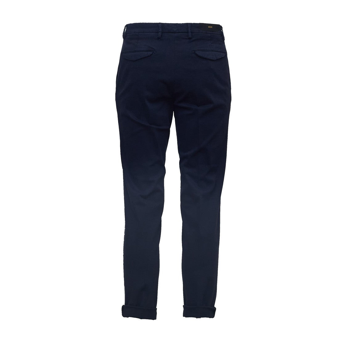 Briglia 1949 Tailored Slim-Fit Pants With Front Pinces And Cuffed Hems