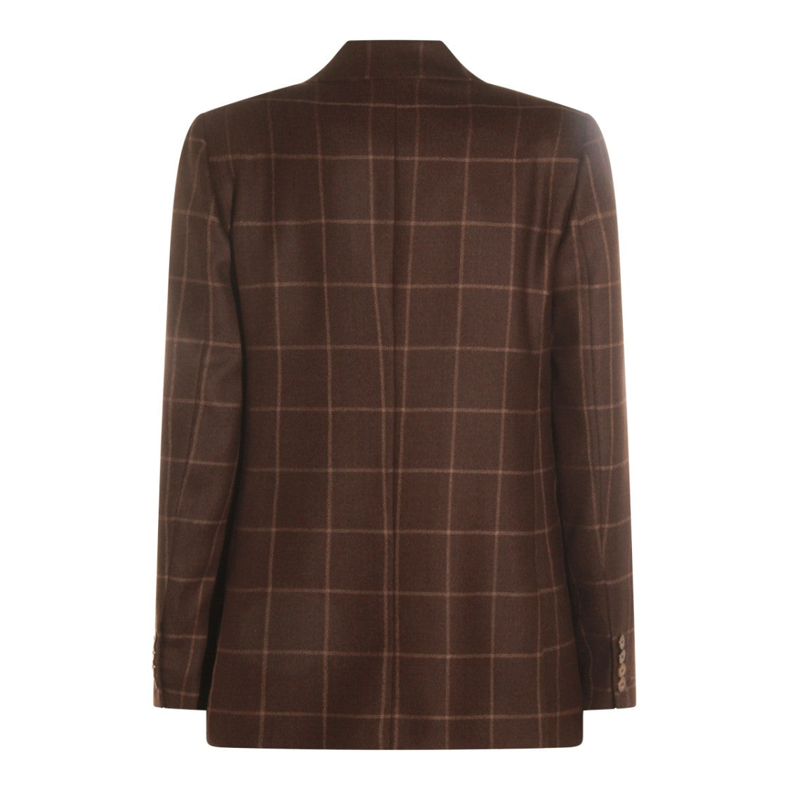Montedoro Brown Wool Blazer