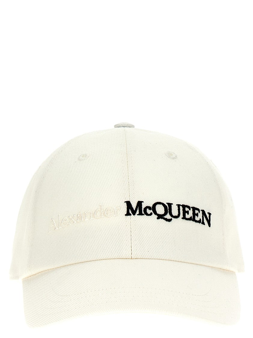 Mcqueen Structured Baseball Cap With Logo Embroidery