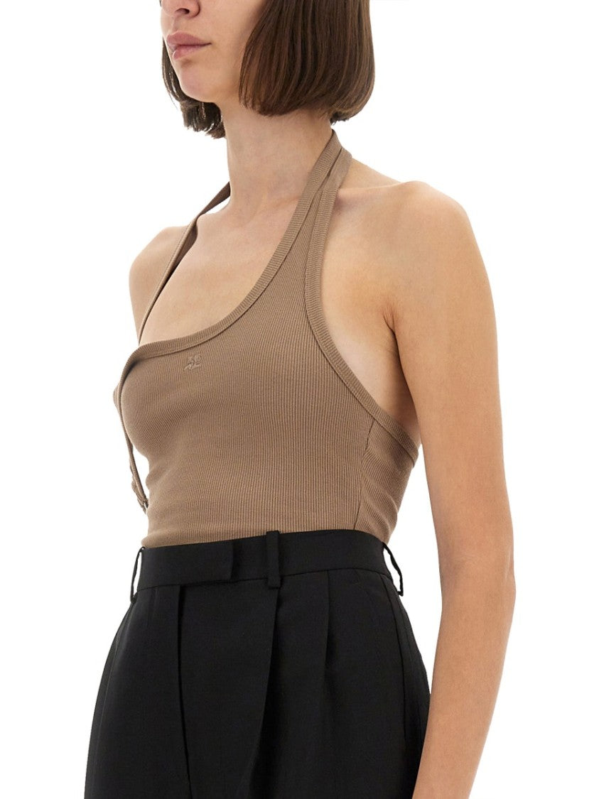 Courrèges Asymmetrical Tank Top