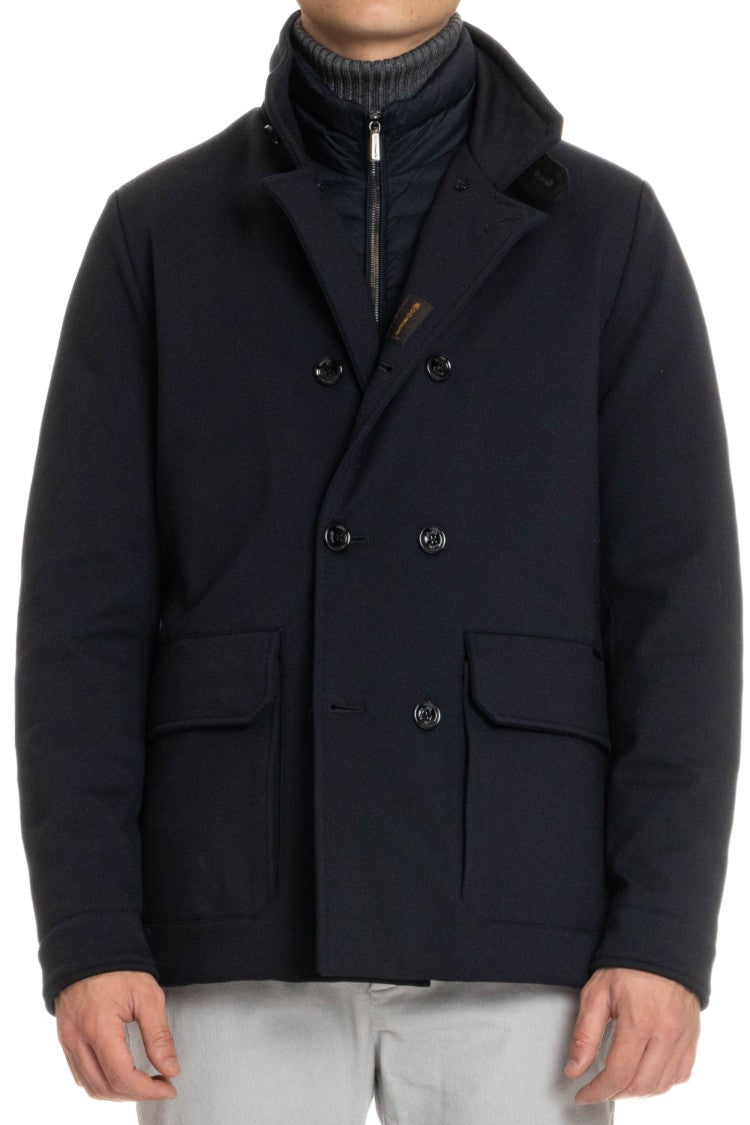 Moorer Padded Peacoat Model Bas-Tz
