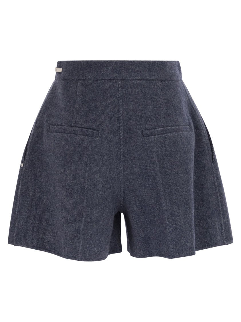 Sportmax Braies1234 - Wool Bermuda Shorts