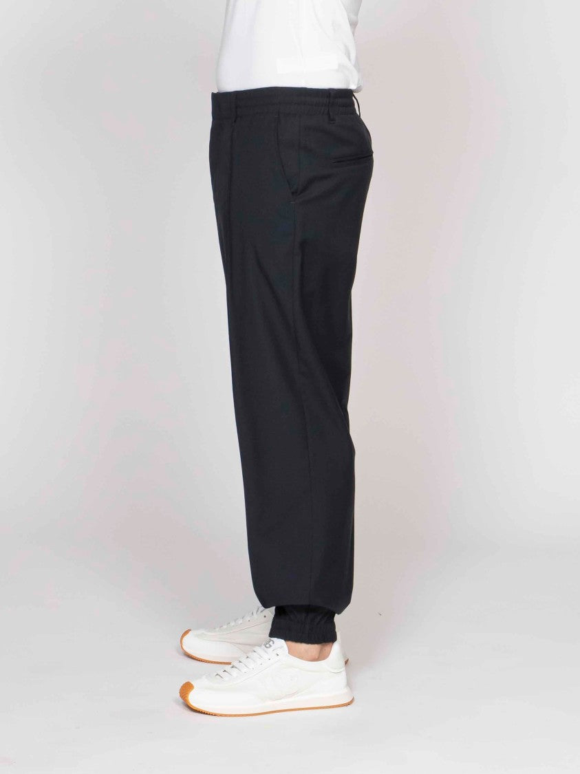 Emporio Armani Relaxed-Fit Tapered Elastic-Cuff Sweatpants