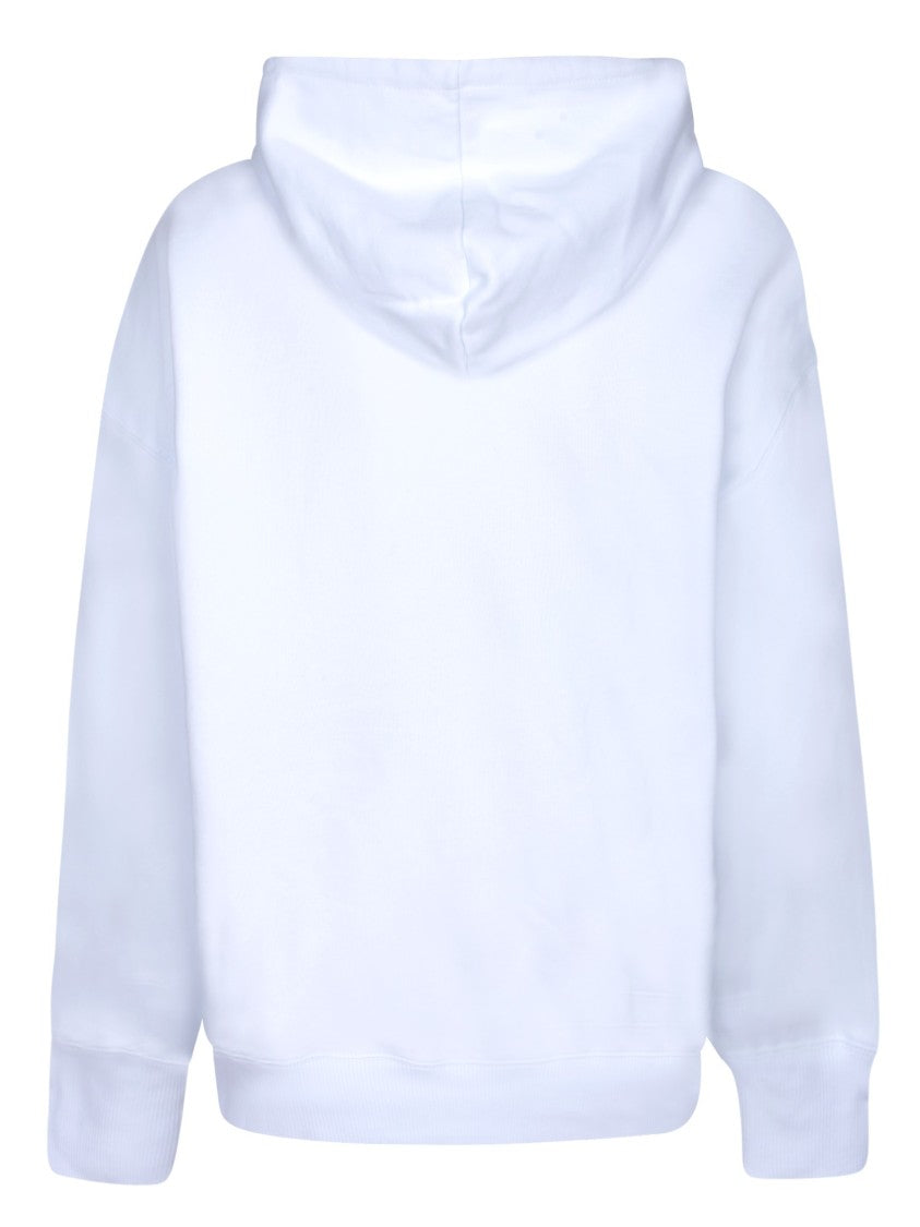Msgm White Cotton Sweatshirt
