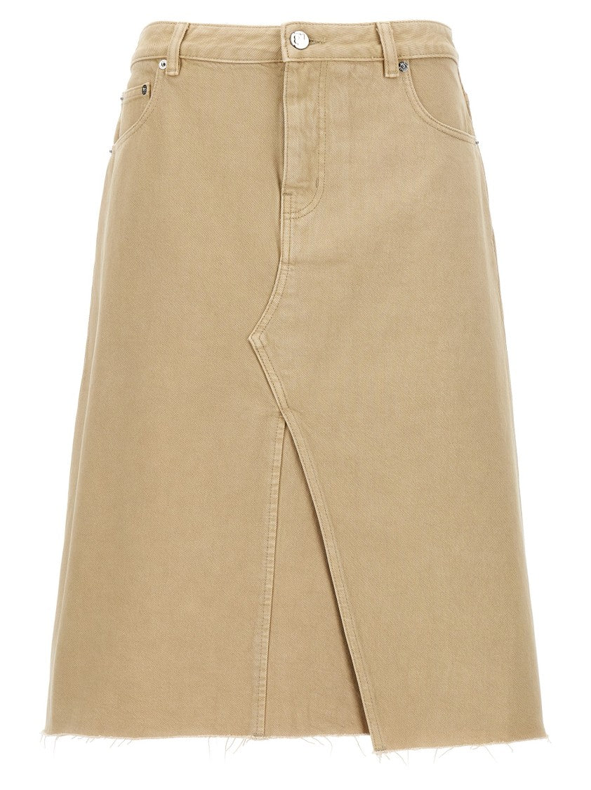 Tory Burch Deconstructed Midi' Skirt