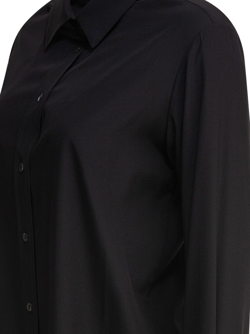 Sleep No More Silk-Elastane Blend Long-Sleeved Shirt