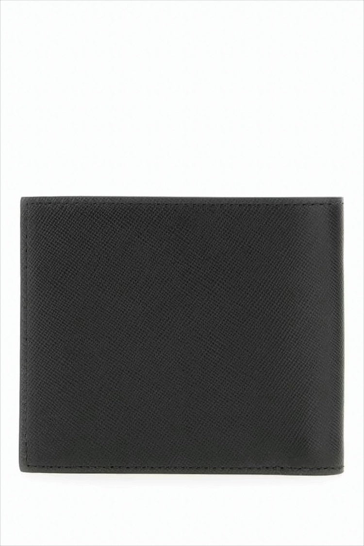 Paul Smith Textured Lambskin Bifold Wallet With Signature Detail