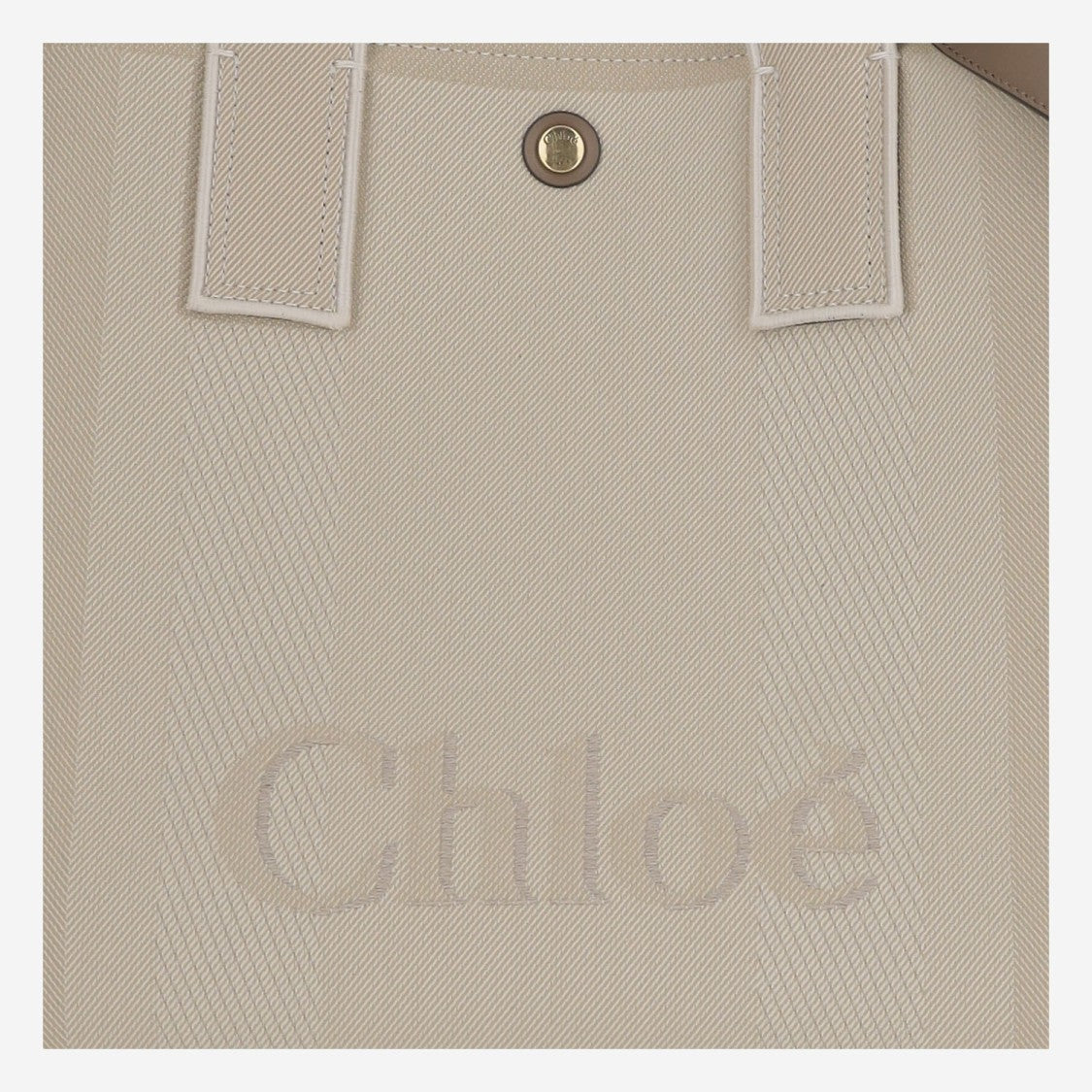 Chloé Carry Canvas Tote Bag