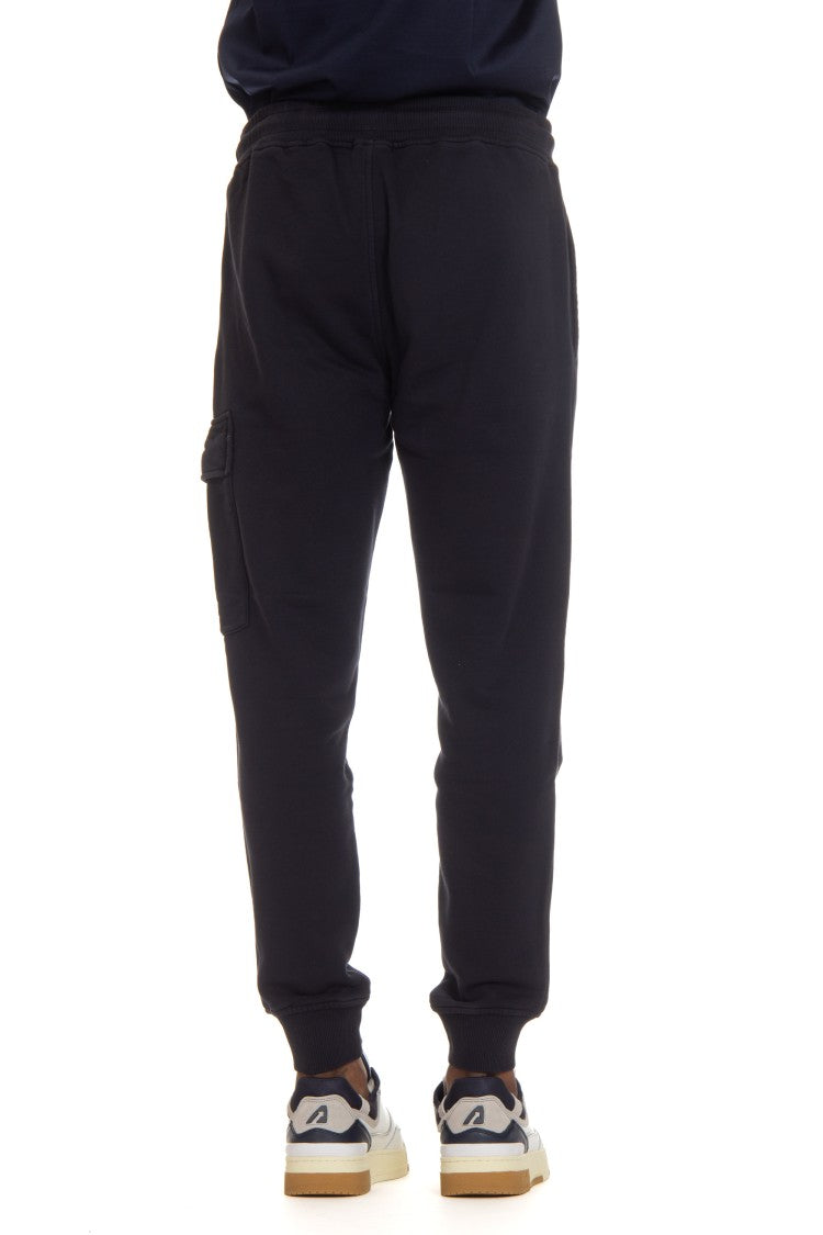 C.P. Company Cargo Pants With Drawstring Waist And Ribbed Cuffs