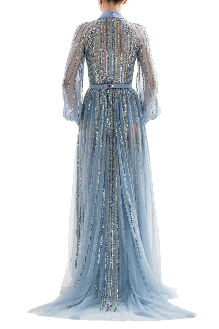 Saiid Kobeisy Embroidered Dress