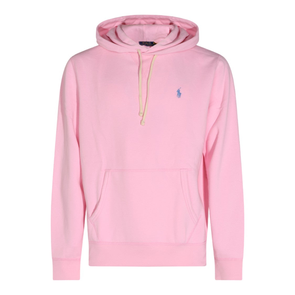 Polo Ralph Lauren Soft Pink Hoodie With Embroidered Logo