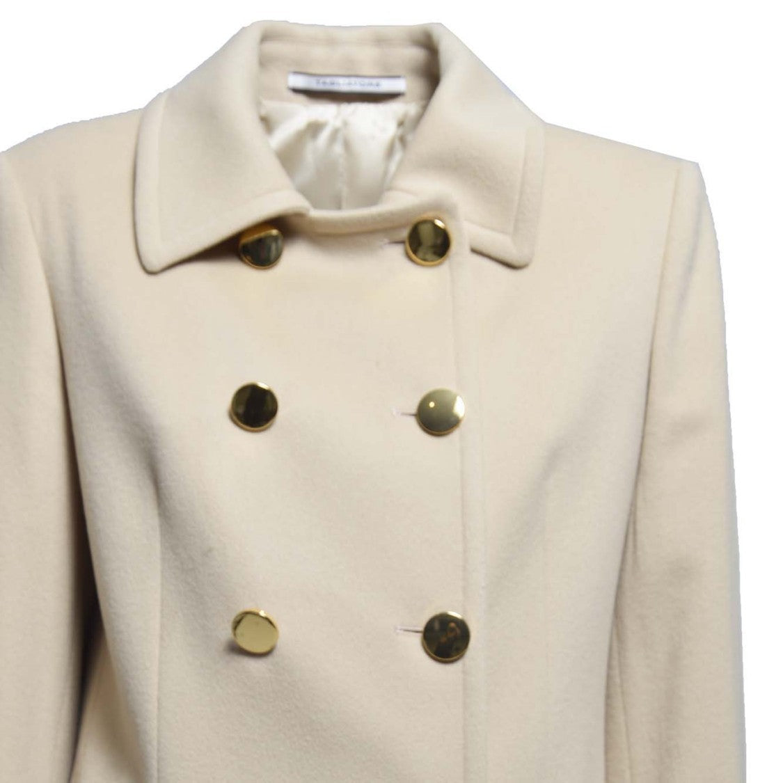 Tagliatore Sand Wool And Cashmere Hennie Coat