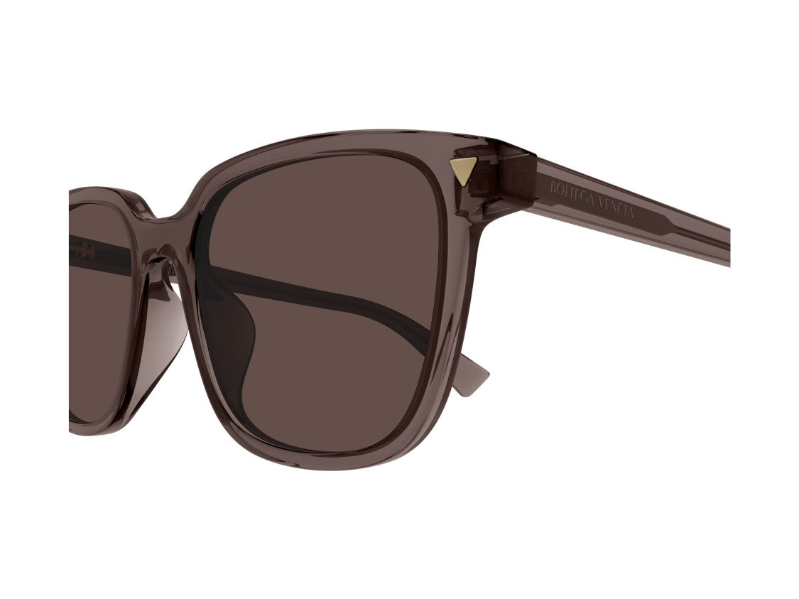 Bottega Veneta Translucent Brown Bv1255sa Square Sunglasses