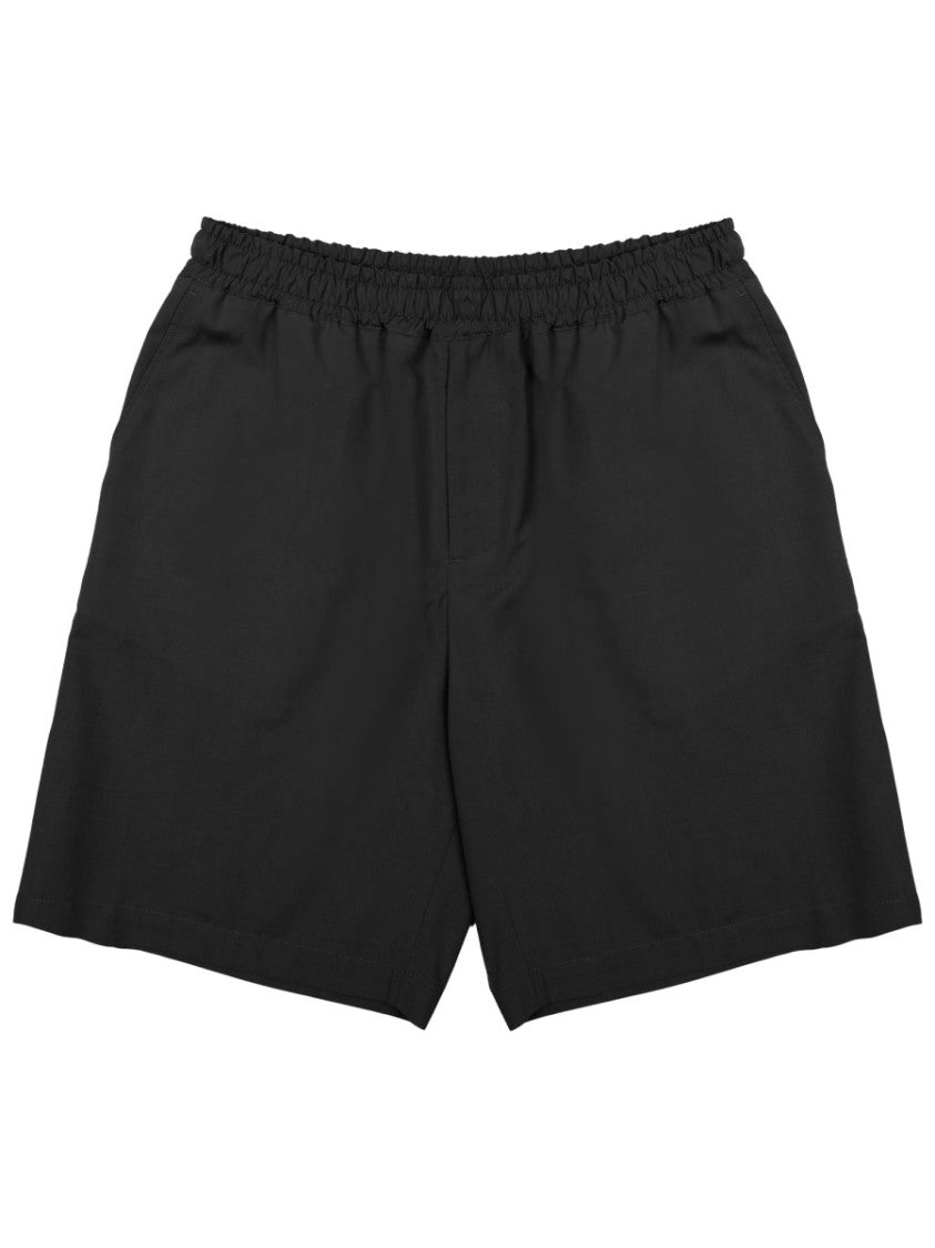 Low Brand New George Virgin Wool-Blend Elastic Shorts