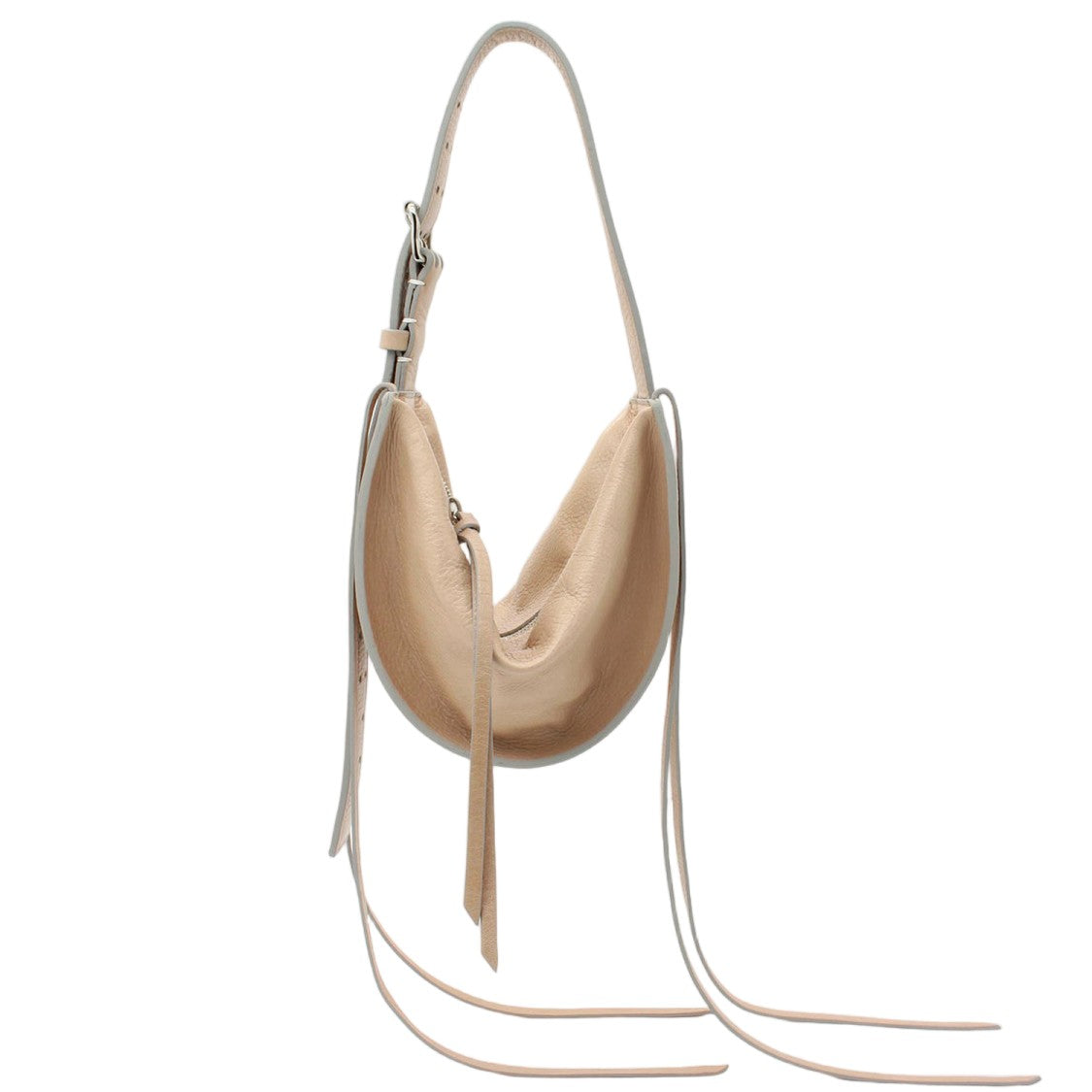 Radica Studio Hammock-Style Bag With Textured Leather Fringe