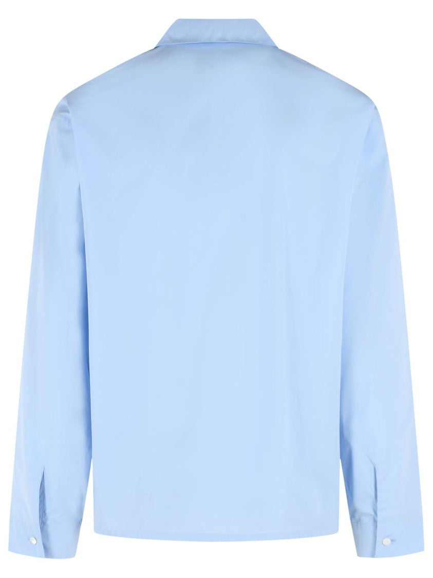 Jil Sander Light Blue Cotton Shirt