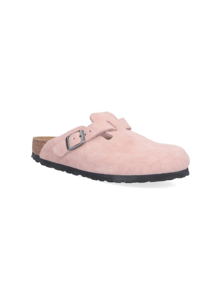 Birkenstock "Boston" Mules – Pink