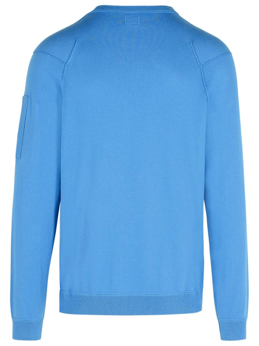 C.P. Company Blue Cotton Sweater
