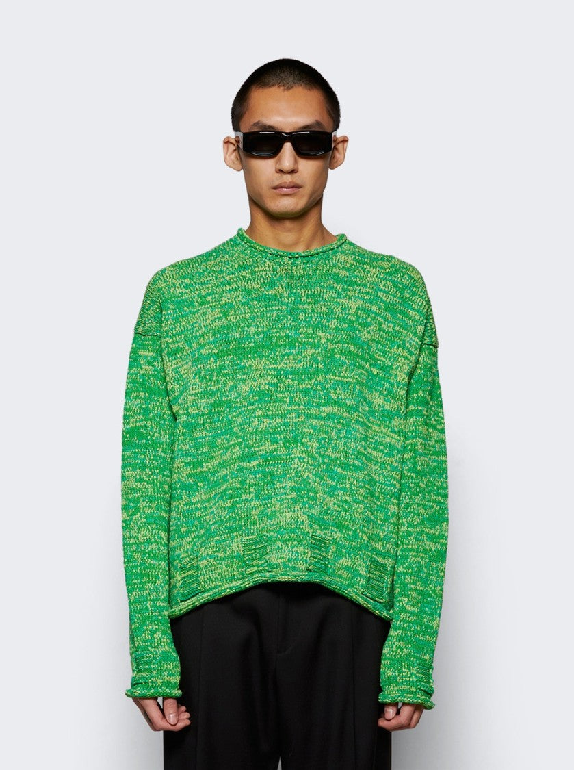 J. W. Anderson Space Dye Sweater Apple