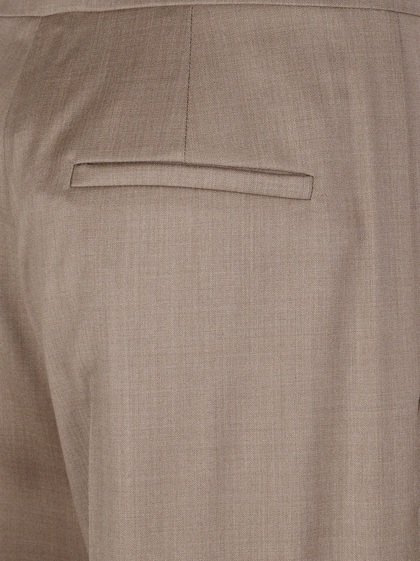 Max Mara Tailored Beige Trousers