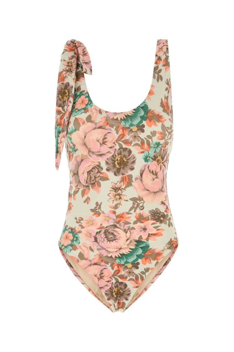 Chloé Printed Stretch Nylon Swimsuit