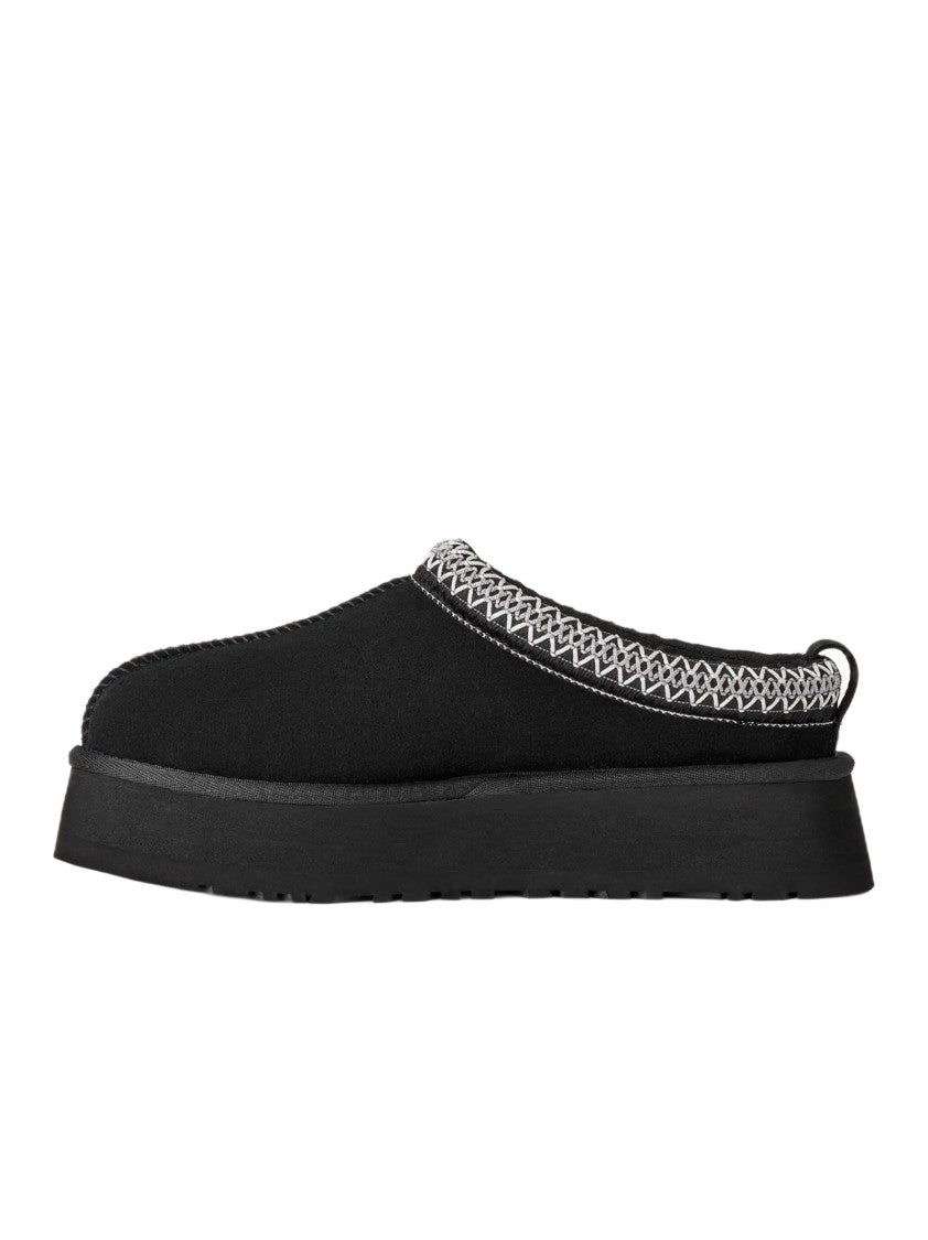 Ugg Black Tazz Platform Slip-On Shoes