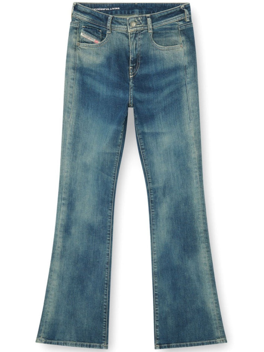 Diesel 1969 D-Ebbey Flared Five-Pocket Denim Jeans