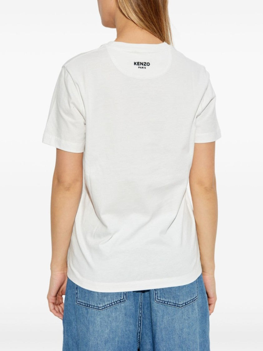 Kenzo White Short-Sleeved Top