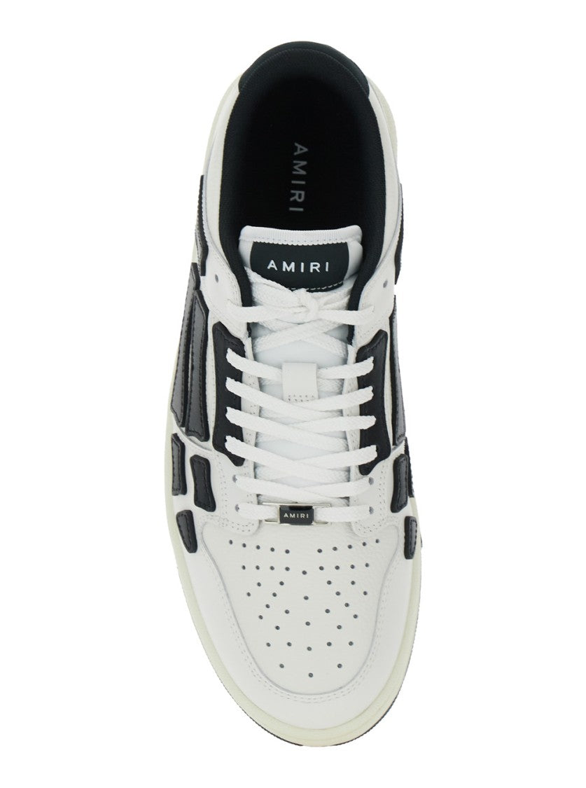 Amiri Black And White Low Top Sneakers