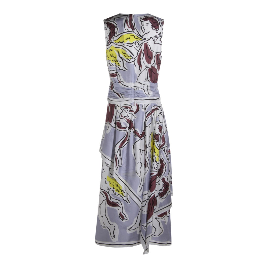 Tory Burch Floral Print Sleeveless Dress