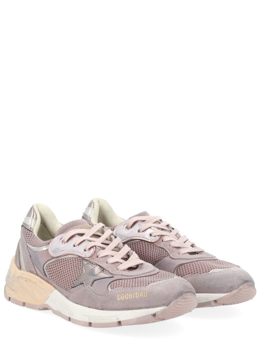 Golden Goose Dad-Star Premium Suede Mesh Sneakers
