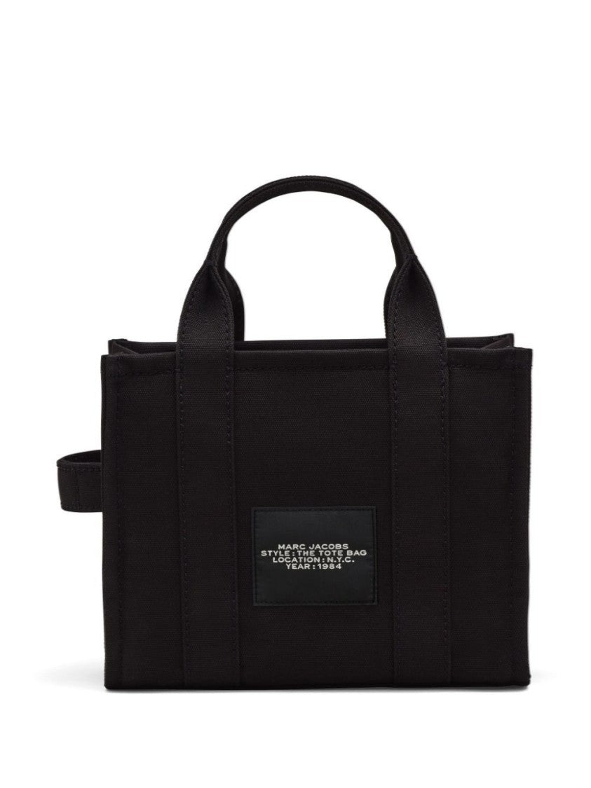 Marc Jacobs Compact Structured Tote Bag With Bold Lettering