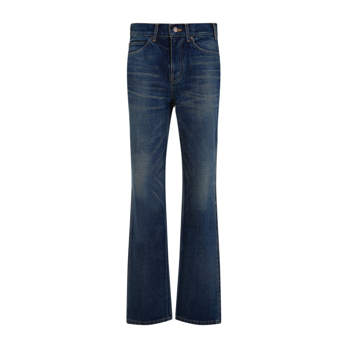 Celine Dark Blue Union Wash Cotton Francoise Jeans