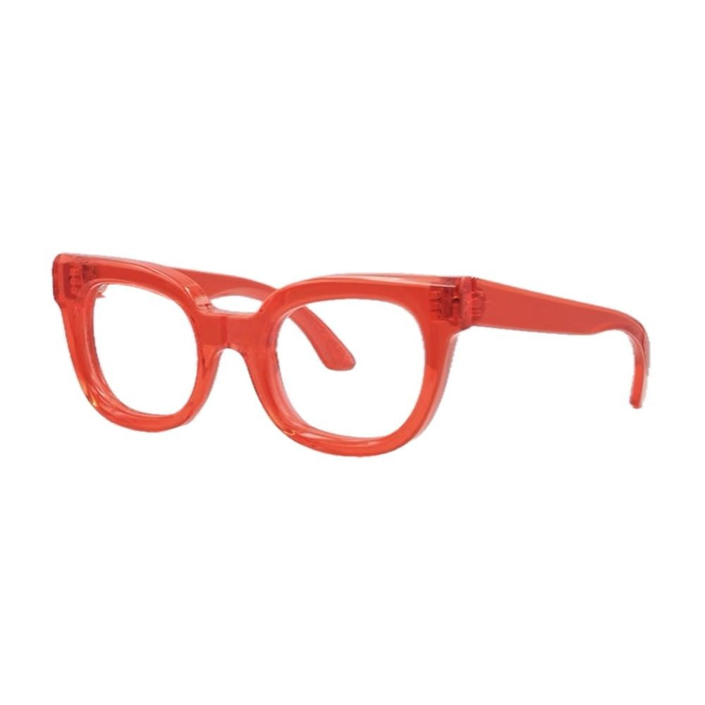 Panetti Eyewear Krystal Next Transparent Red Acrylic Sunglasses