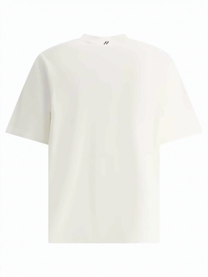 Burberry Short-Sleeved Cotton T-Shirt With Emblematic Detail