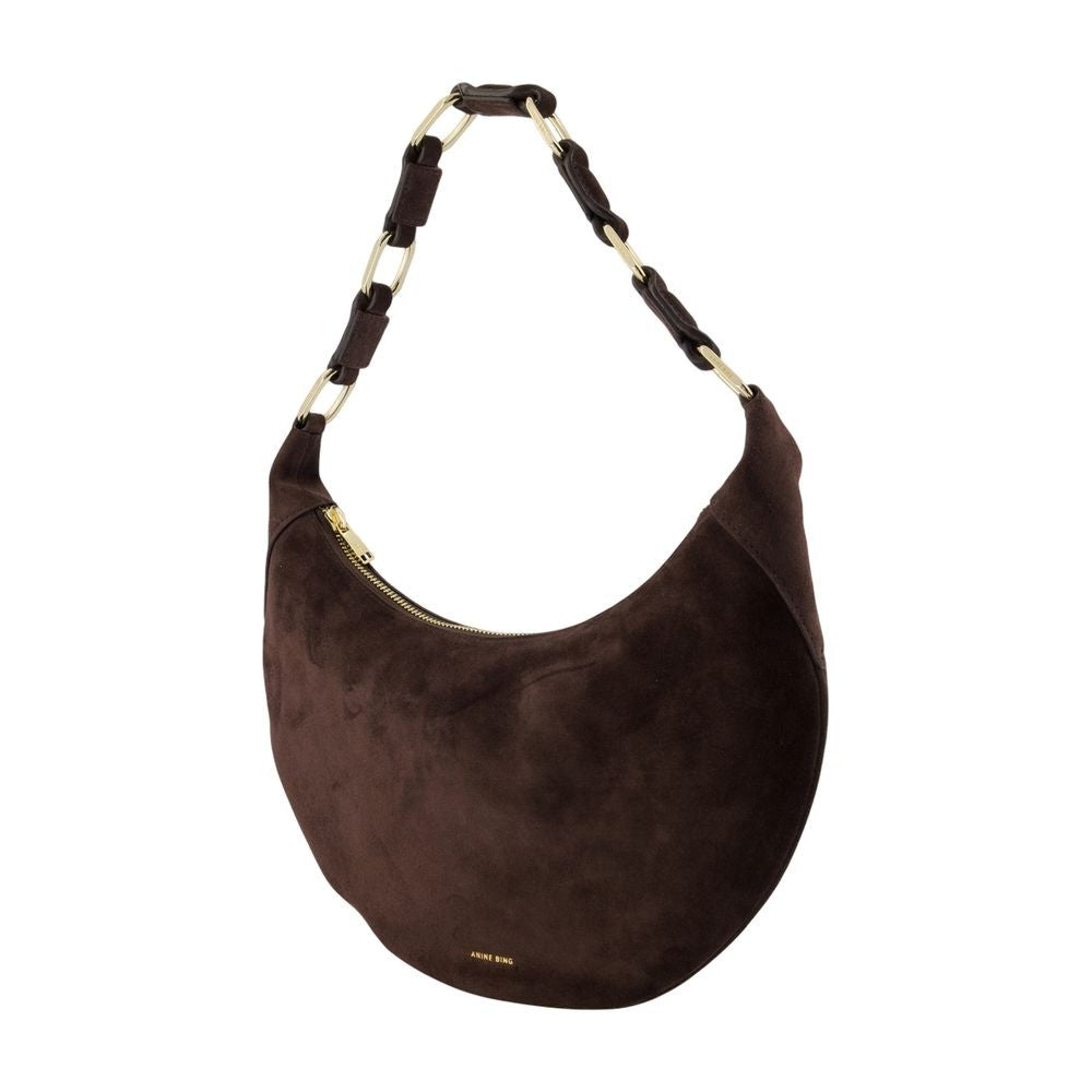 Anine Bing Kate Shoulder Bag - Leather - Brown