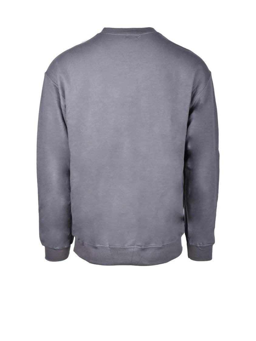 Covert Grey Crewneck Cotton Sweatshirt