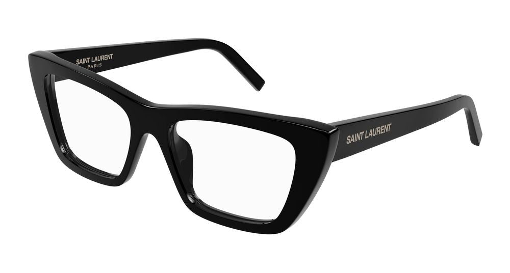 Saint Laurent Eyeglasses Saint Laurent Sl 276 Mica Opt 001 Black Black Transparent 51/16/145