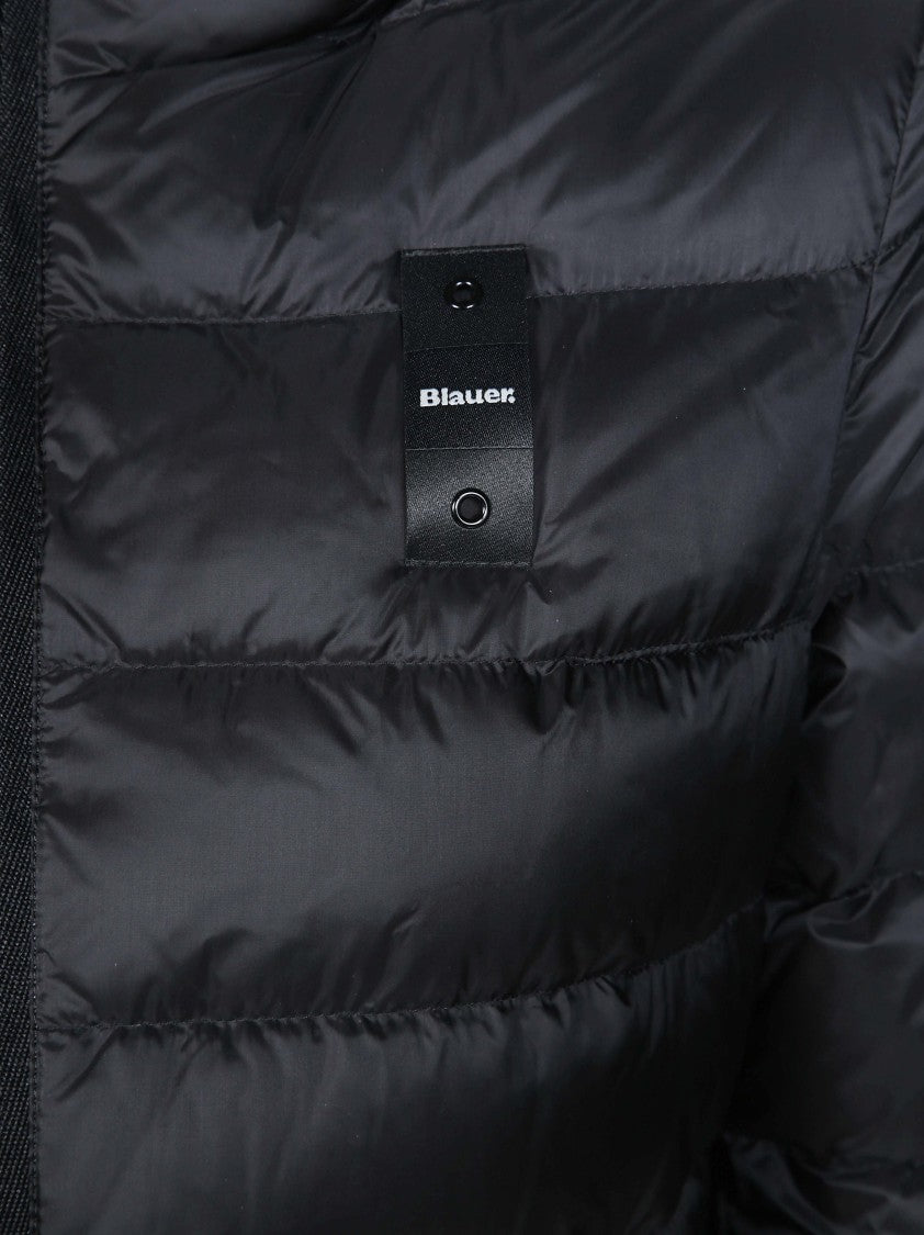 Blauer Quilted Hooded Down Jacket