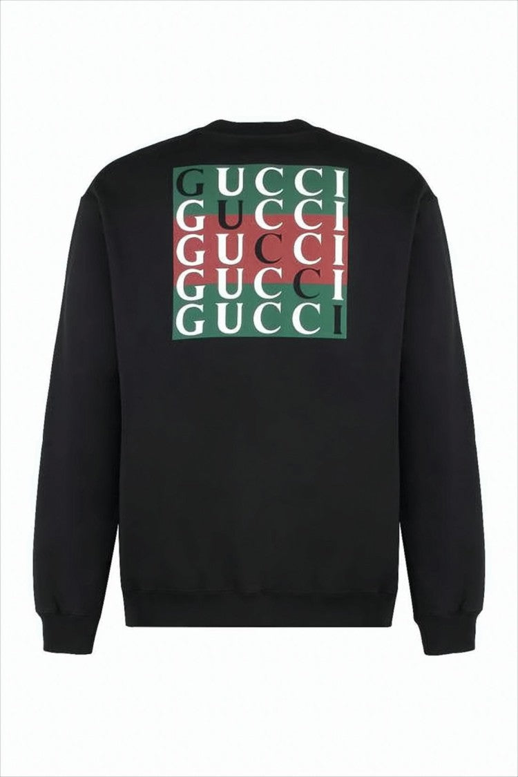 Gucci Long-Sleeve Sweatshirt With Graphic Print