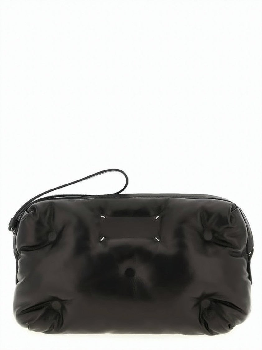 Maison Margiela Gathered Texture Lamb Leather Camera Bag
