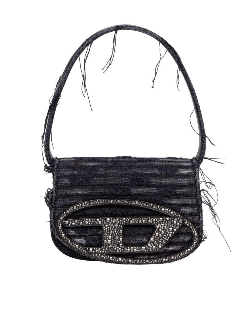 Diesel 1Dr Shoulder Bag In Denim Canvas
